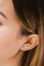 Cargar imagen en el visor de la galería, Pendiente trebol plata